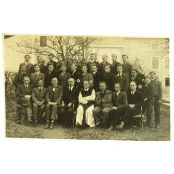 Grupp av NSDAP-medlemmar från tredje riket. Espenlaub militaria